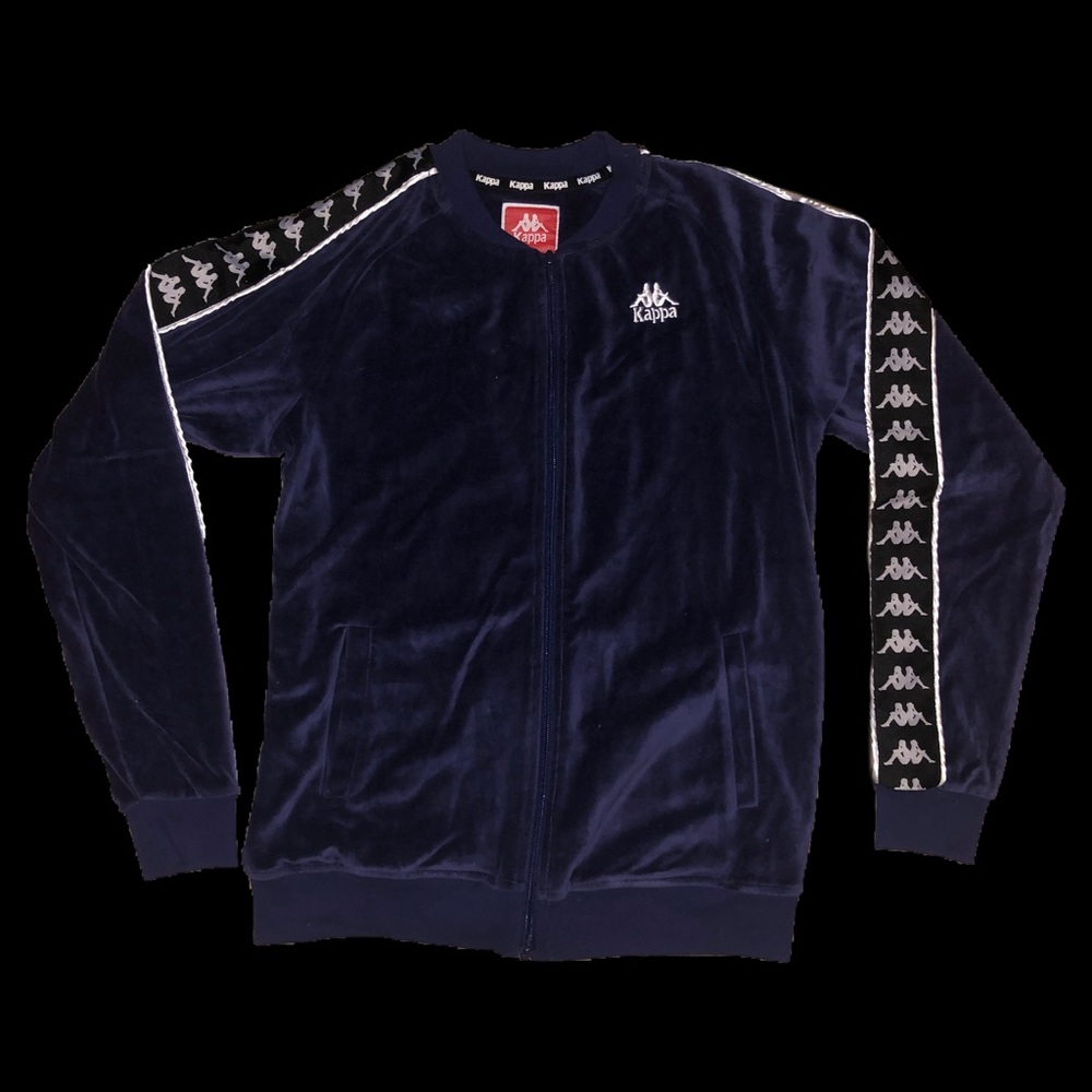 kappa track suit velour
